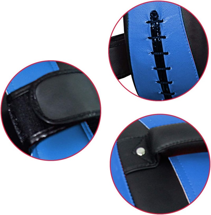TLBTEK Taekwondo Kick Shield - Muay Thai MMA Karate Kickboxing Training Pads - Curved Leather Strike Shield - Image 5